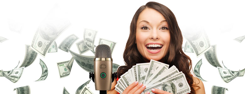 cómo ganar dinero con tu voz